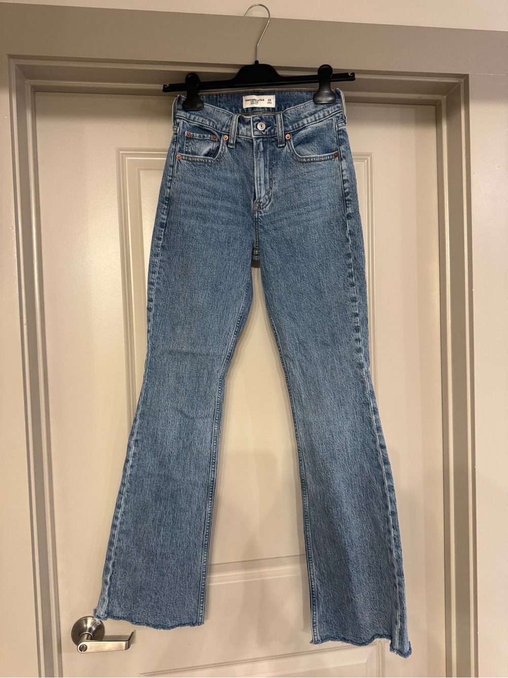 Abercrombie & Fitch Light Blue Flare Jeans